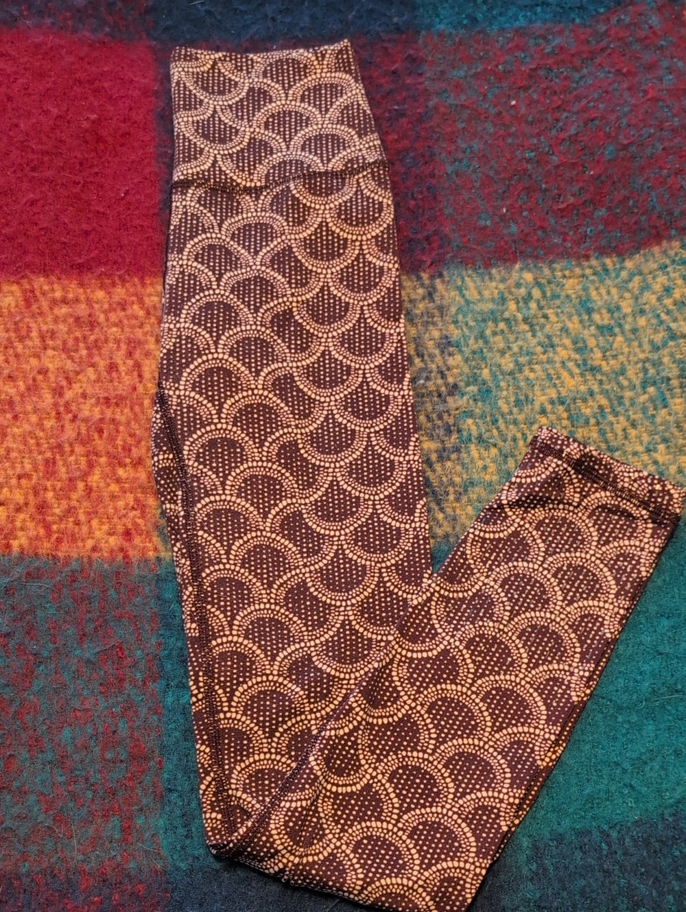 aerie Patterned Scallop Print Leggings